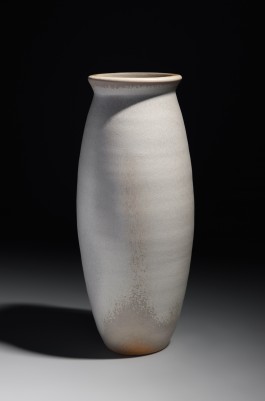  Spindelvase, Porzellan, 2011 Feldspat-Reduktionsglasur, 1300°C, ceramics, porcelain, pottery, Kunsthandwerk, Gunnar Jakobson, Thüringen, Töpferei