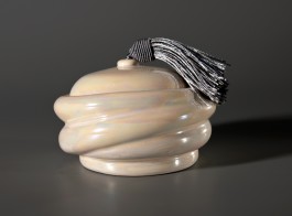  Schwabbeldosen, Porzellan, 2014 Gedreht, geschnitten, montiert Lüsterglasur, 1280°C, E-Ofen, ceramics, porcelain, pottery, Kunsthandwerk, Gunnar Jakobson, Thüringen, Töpferei