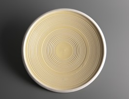  Rillenschale Porzellan, 2012, ceramics, porcelain, pottery, Kunsthandwerk, Gunnar Jakobson, Thüringen, Töpferei